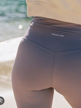 Sisterly Tribe Softsculpt Leggings in purple ash